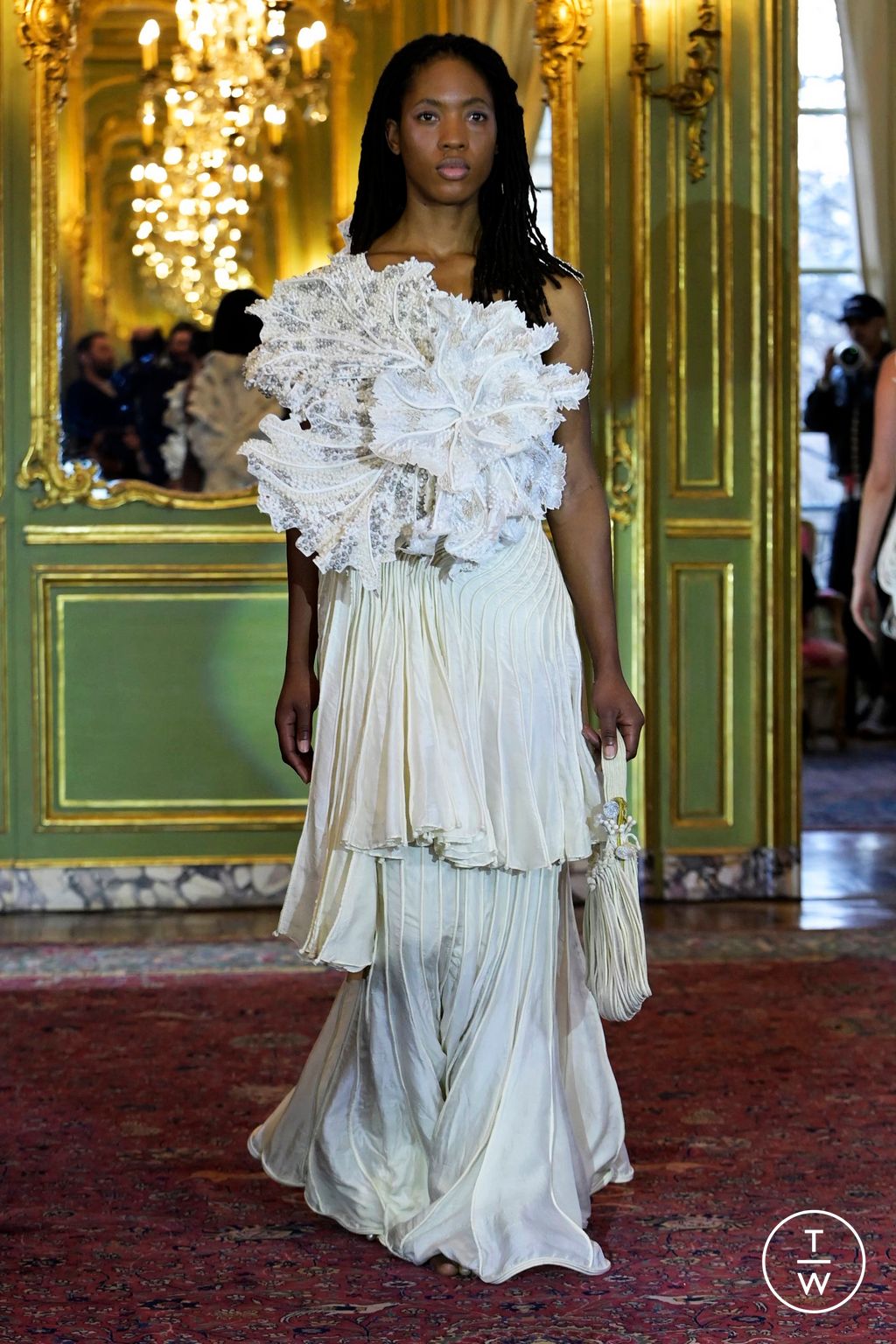 Fashion Week Paris Spring/Summer 2024 look 6 from the Vaishali S collection couture