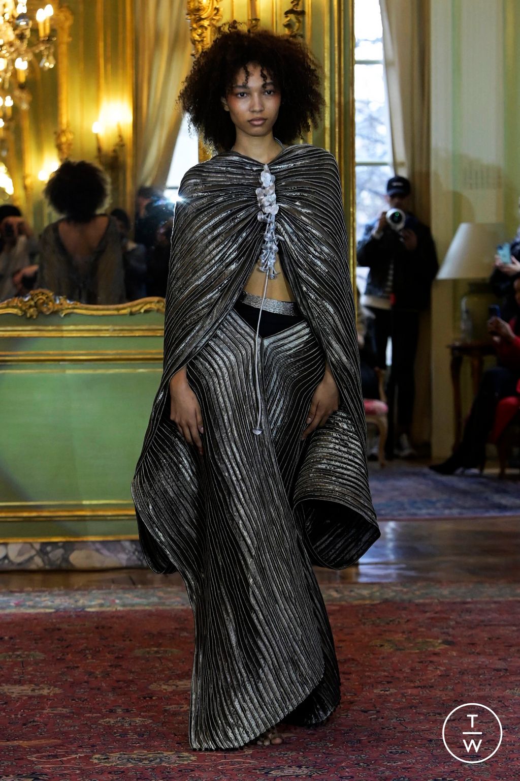 Fashion Week Paris Spring/Summer 2024 look 9 from the Vaishali S collection 高级定制