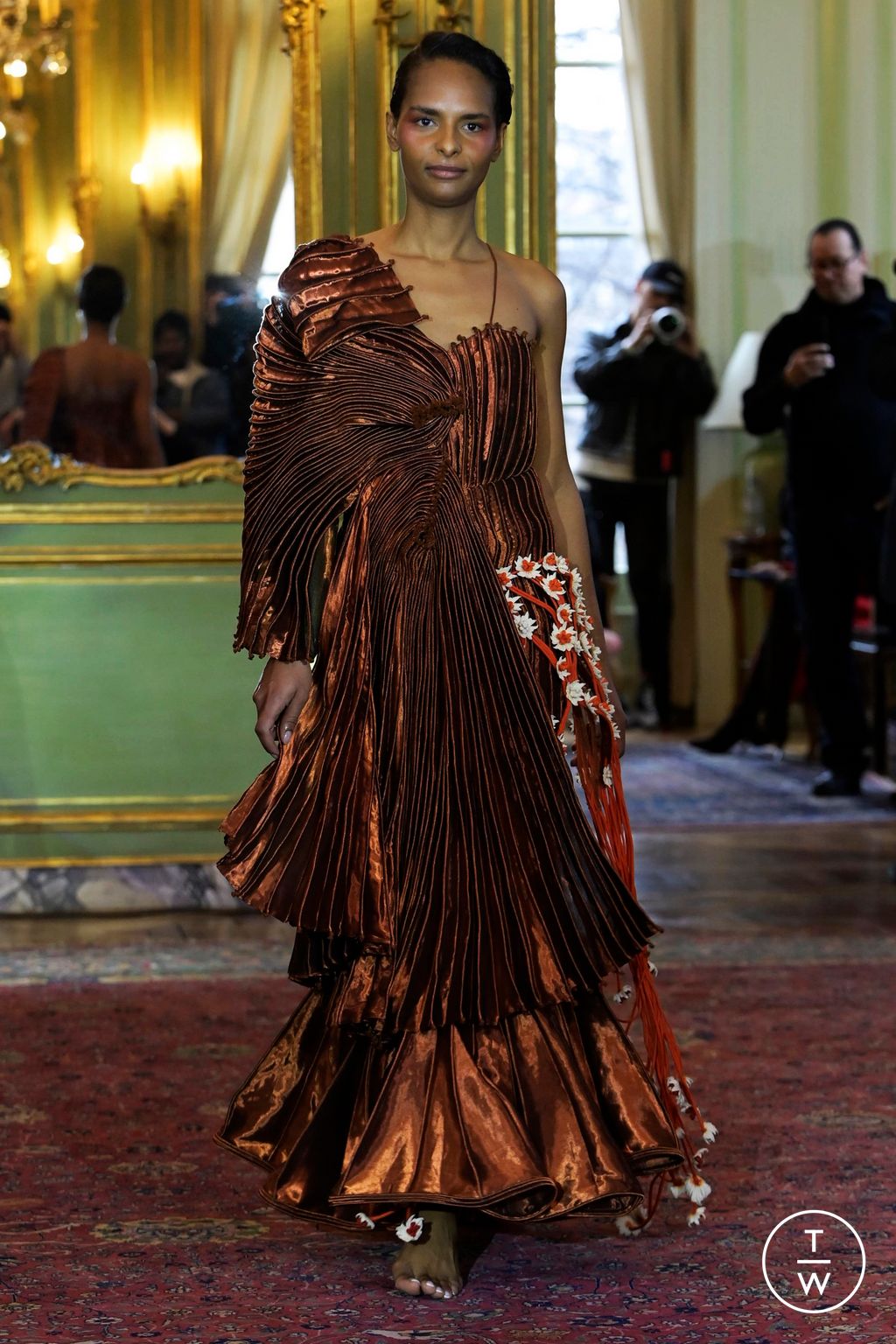 Fashion Week Paris Spring/Summer 2024 look 13 from the Vaishali S collection couture