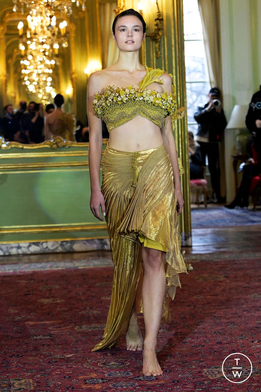 Fashion Week Paris Spring/Summer 2024 look 15 de la collection Vaishali S couture