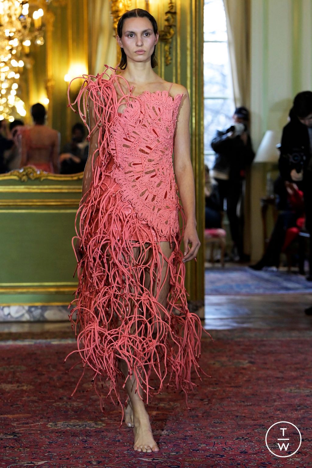 Fashion Week Paris Spring/Summer 2024 look 16 from the Vaishali S collection couture