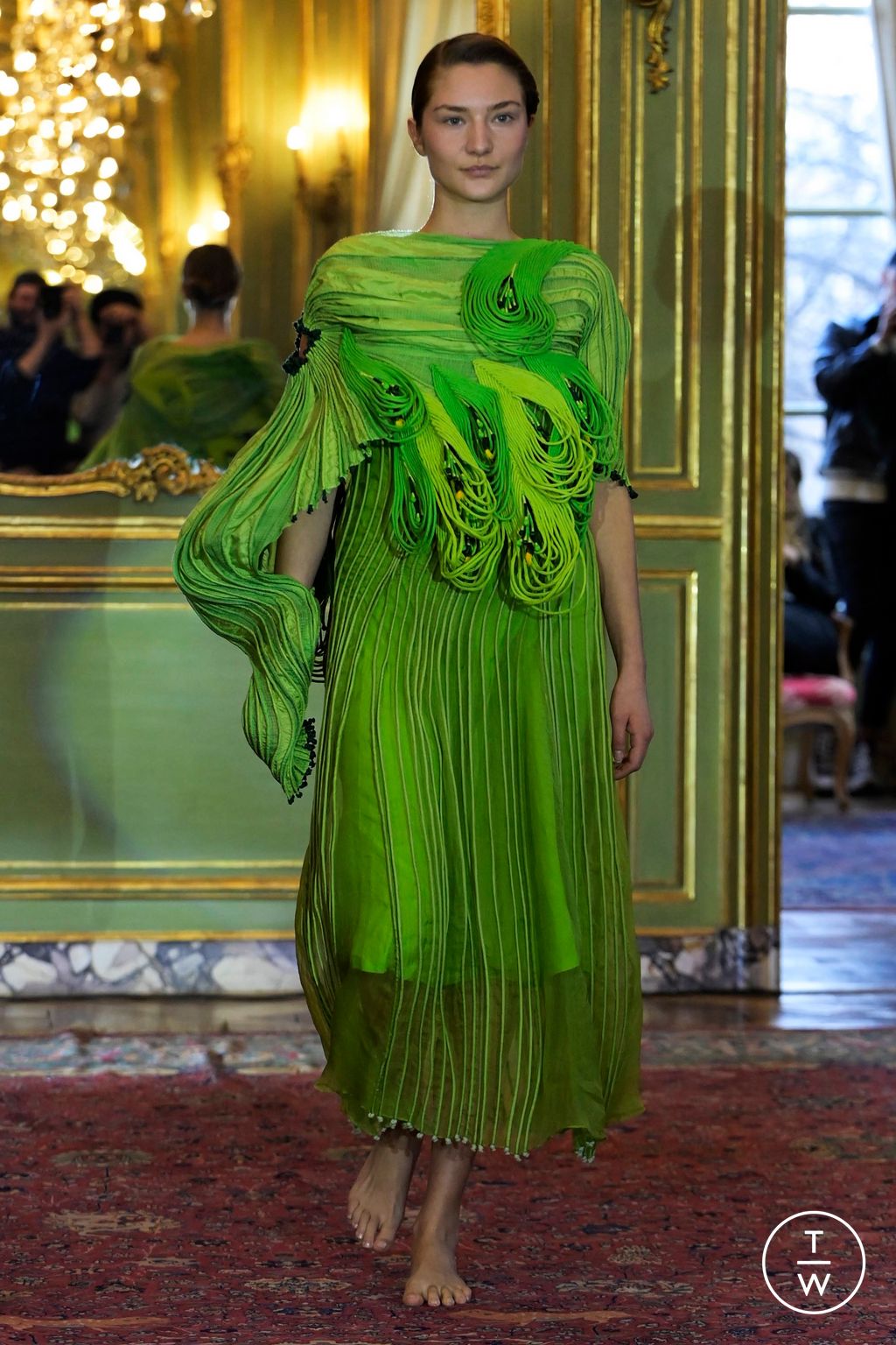 Fashion Week Paris Spring/Summer 2024 look 23 from the Vaishali S collection couture