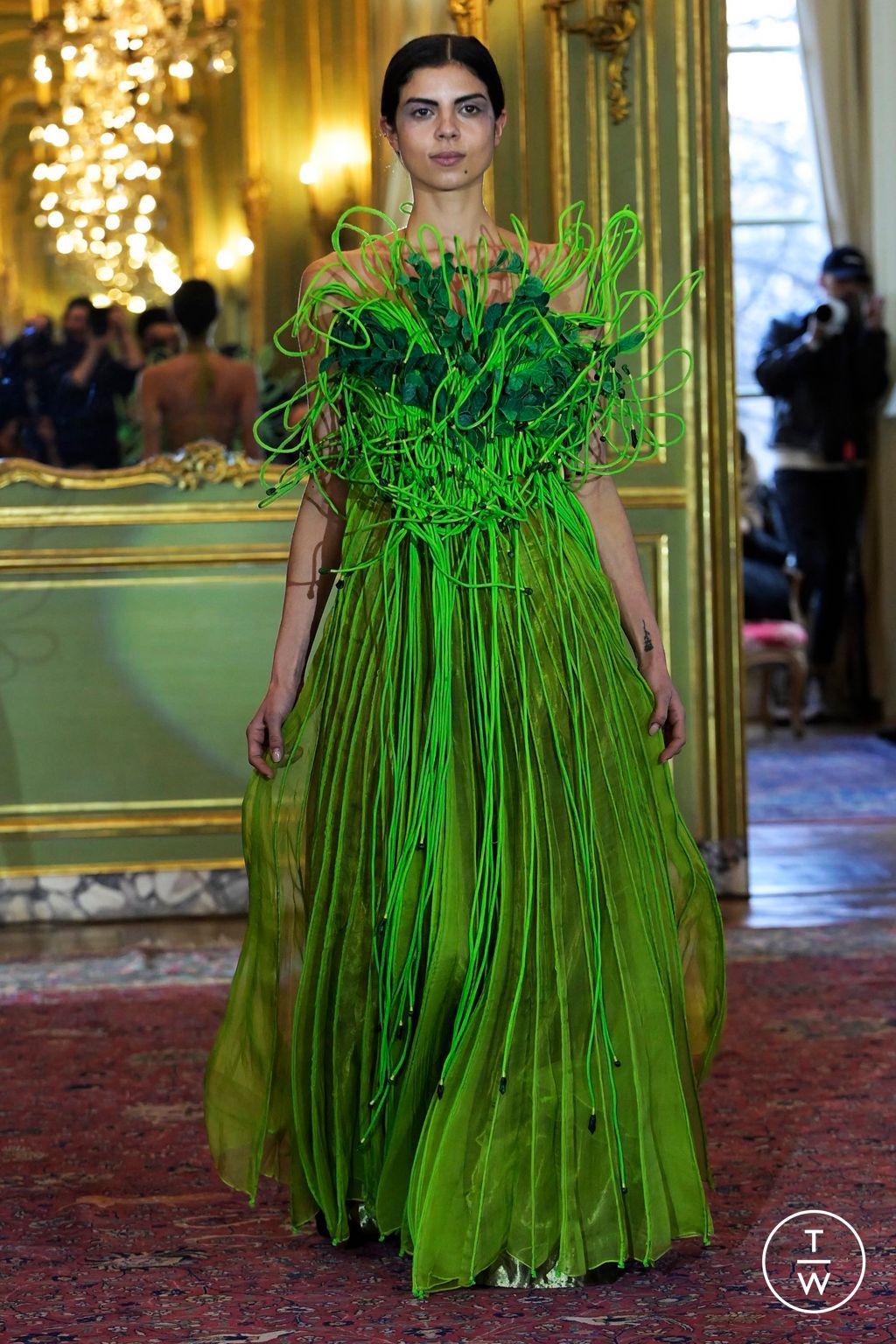 Fashion Week Paris Spring/Summer 2024 look 24 from the Vaishali S collection couture