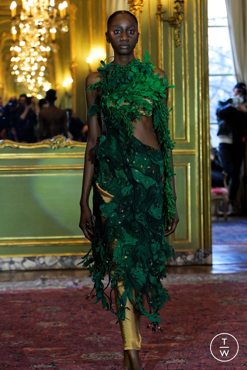 Fashion Week Paris Spring/Summer 2024 look 26 from the Vaishali S collection couture
