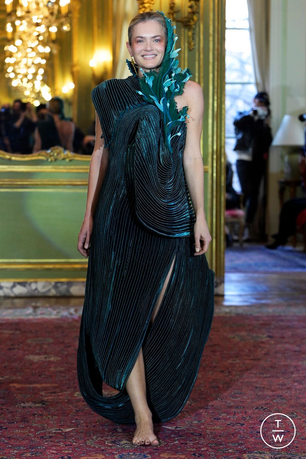 Fashion Week Paris Spring/Summer 2024 look 27 from the Vaishali S collection couture