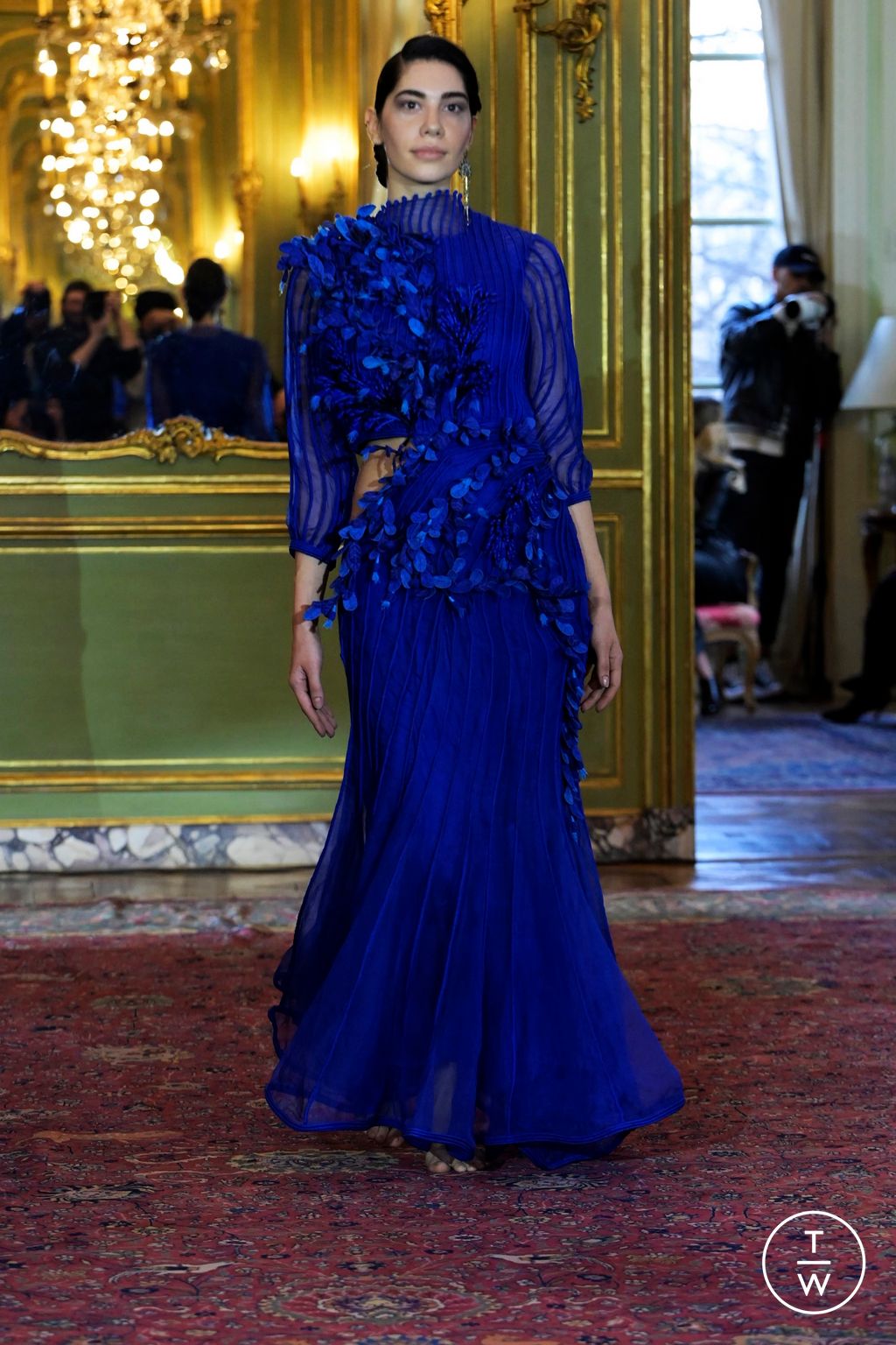 Fashion Week Paris Spring/Summer 2024 look 28 from the Vaishali S collection 高级定制