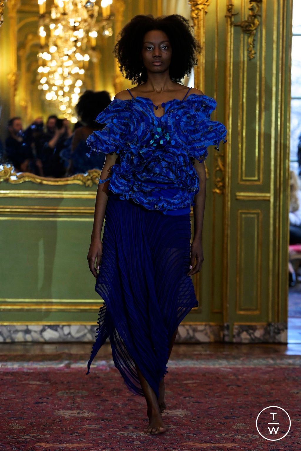 Fashion Week Paris Spring/Summer 2024 look 29 from the Vaishali S collection couture