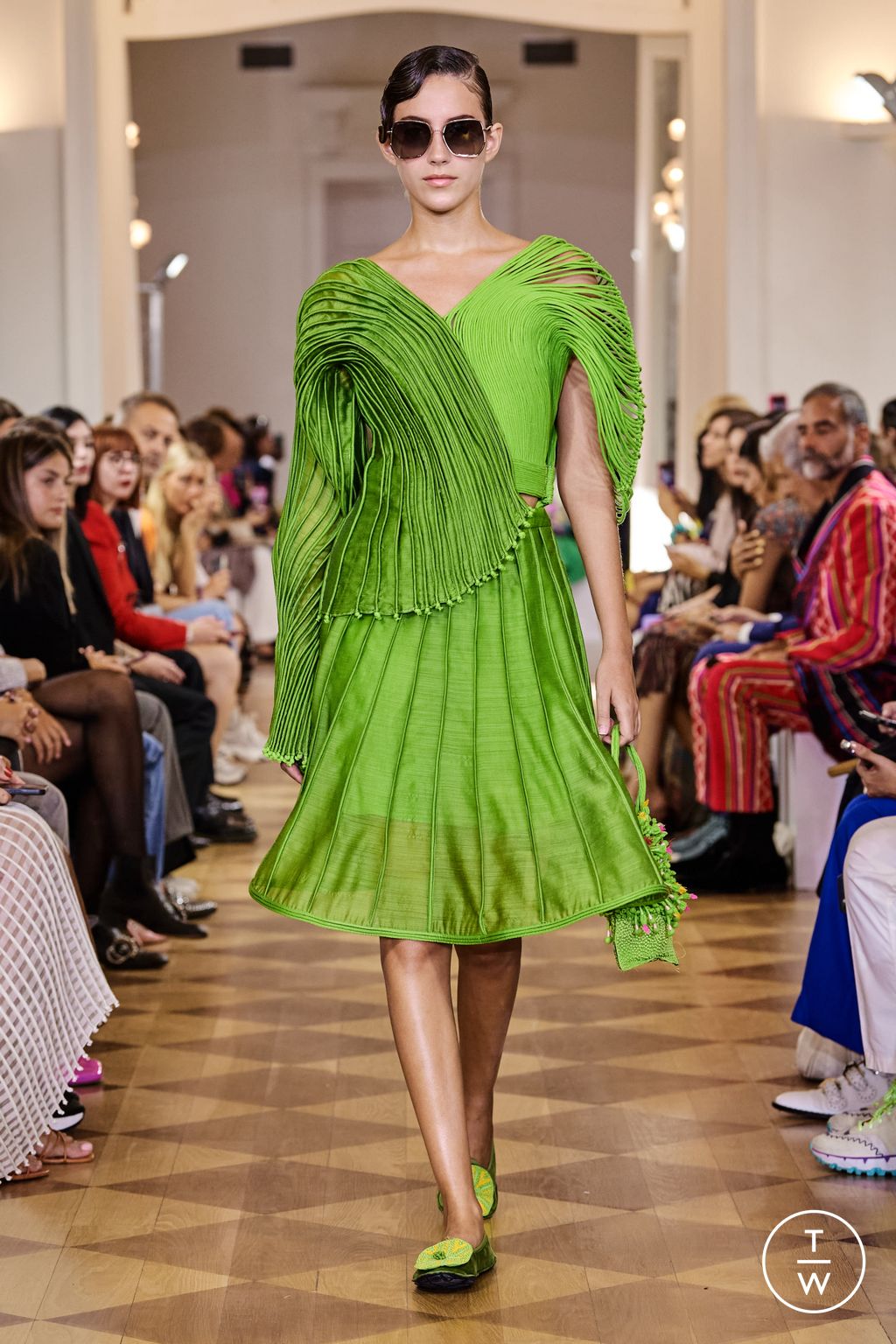 Fashion Week Milan Spring/Summer 2023 look 13 from the Vaishali S collection womenswear