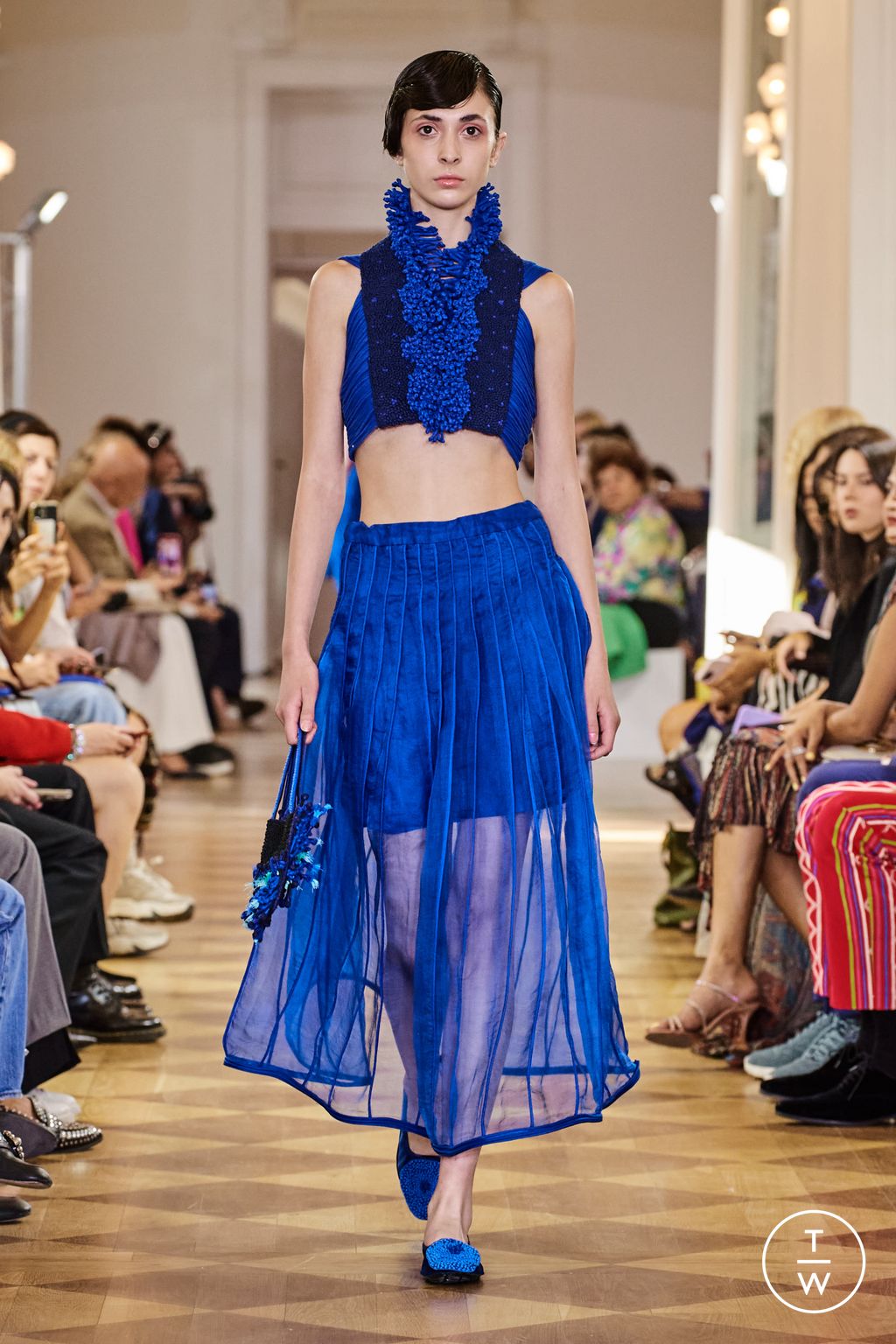 Fashion Week Milan Spring/Summer 2023 look 19 from the Vaishali S collection womenswear