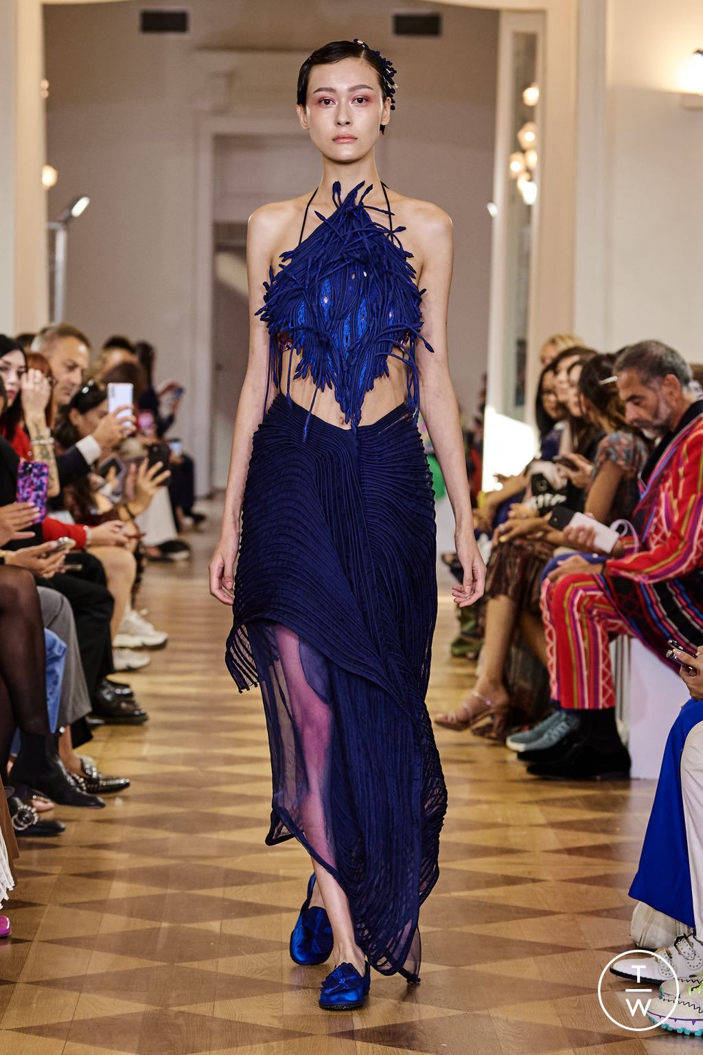 Fashion Week Milan Spring/Summer 2023 look 22 from the Vaishali S collection womenswear