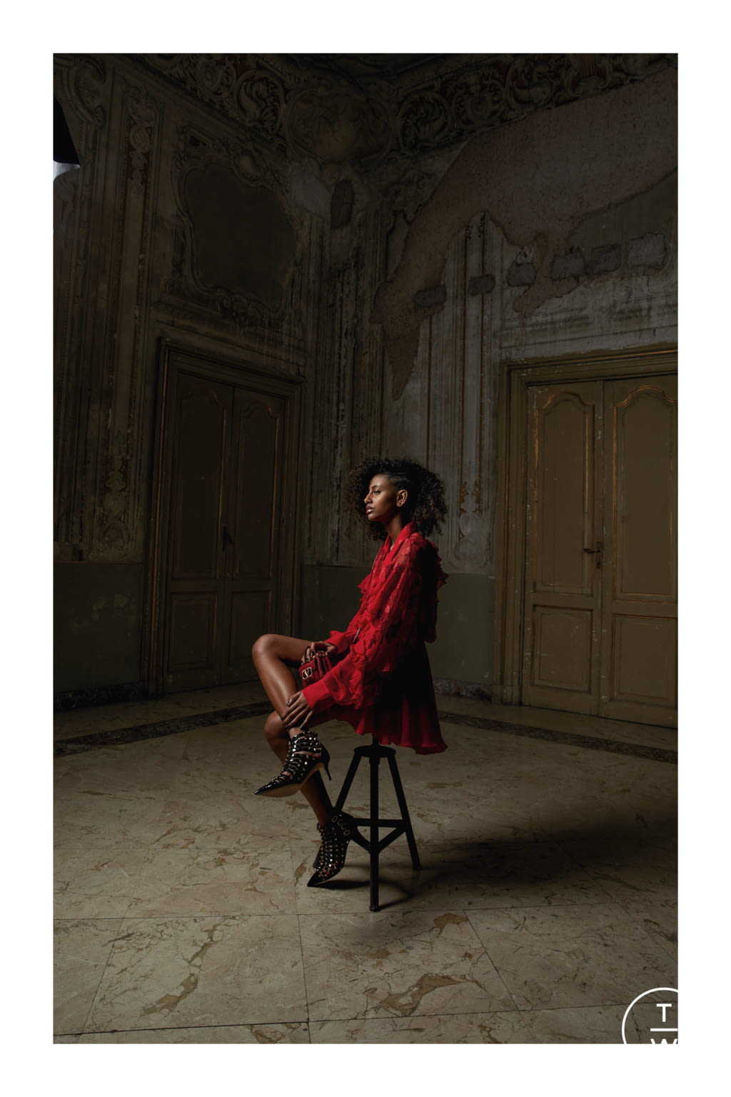 Fashion Week Milan Pre-Fall 2021 look 48 de la collection Valentino womenswear