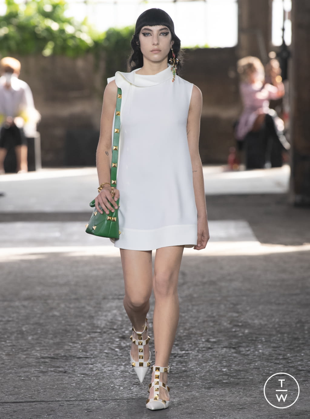 Fashion Week Milan Spring/Summer 2021 look 4 from the Valentino collection womenswear