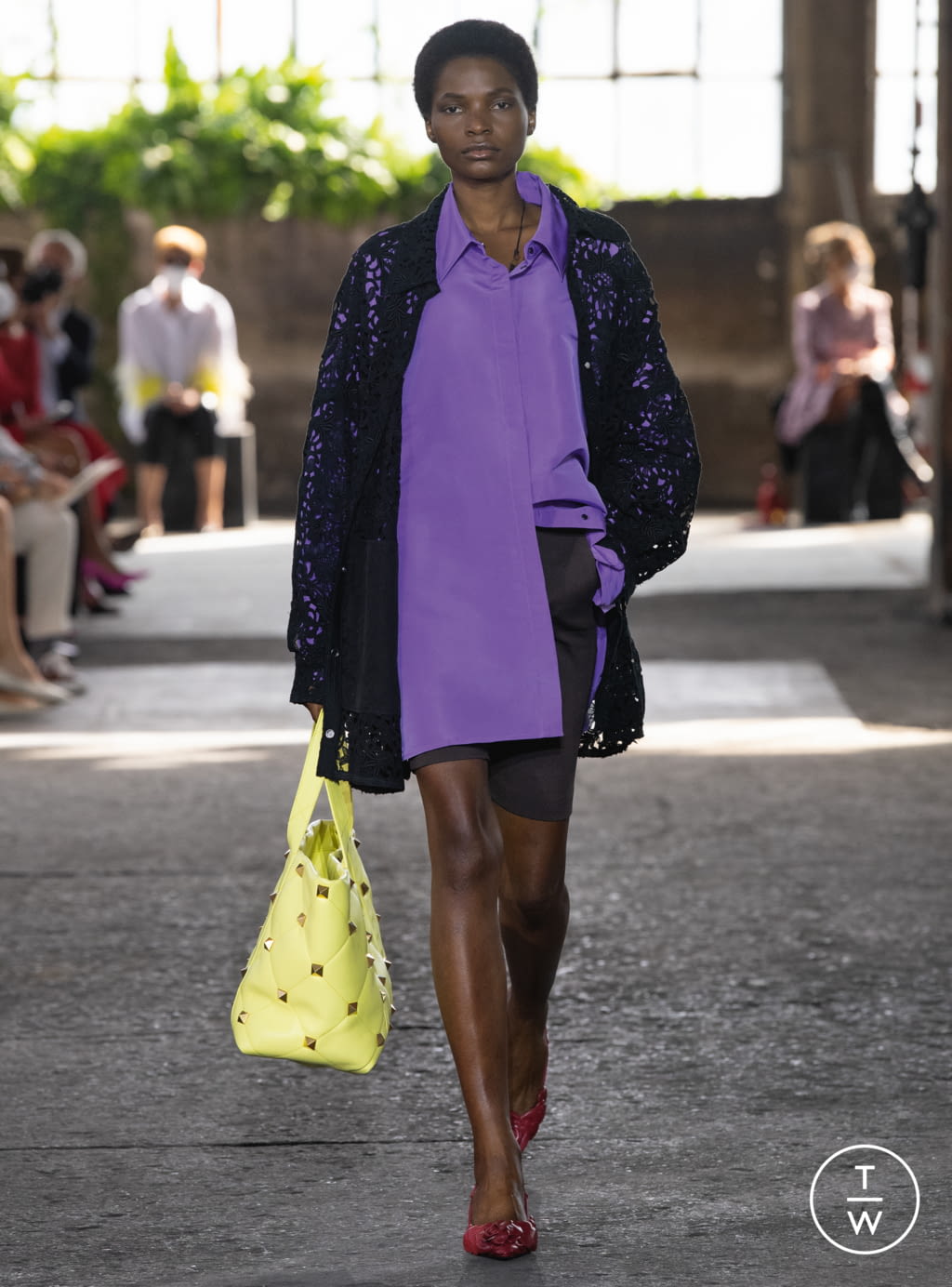 Fashion Week Milan Spring/Summer 2021 look 10 from the Valentino collection 女装