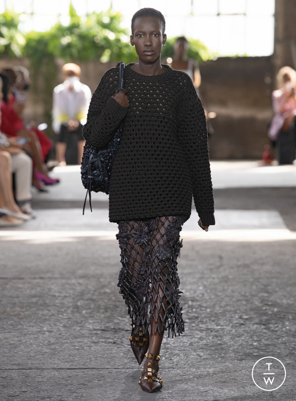 Fashion Week Milan Spring/Summer 2021 look 21 from the Valentino collection womenswear