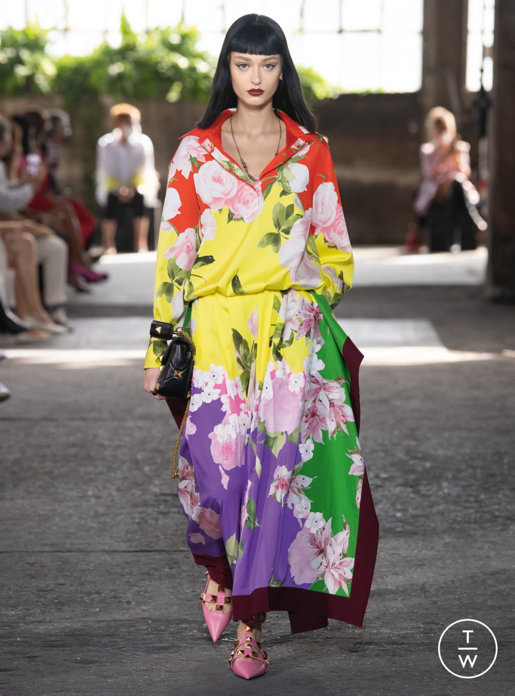 Fashion Week Milan Spring/Summer 2021 look 22 from the Valentino collection womenswear