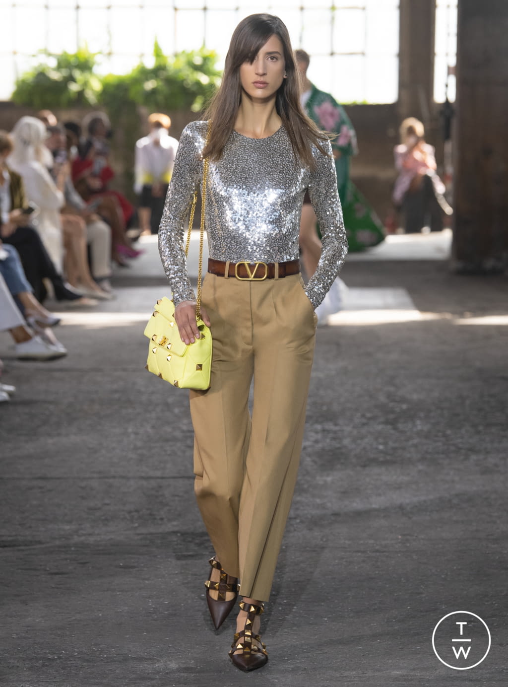 Fashion Week Milan Spring/Summer 2021 look 41 from the Valentino collection womenswear