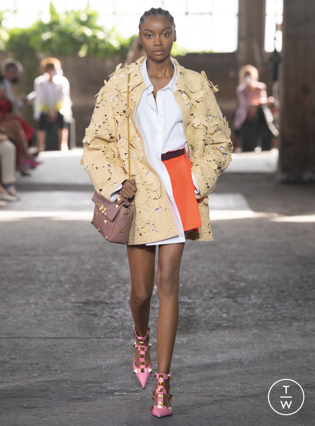 Fashion Week Milan Spring/Summer 2021 look 53 from the Valentino collection womenswear