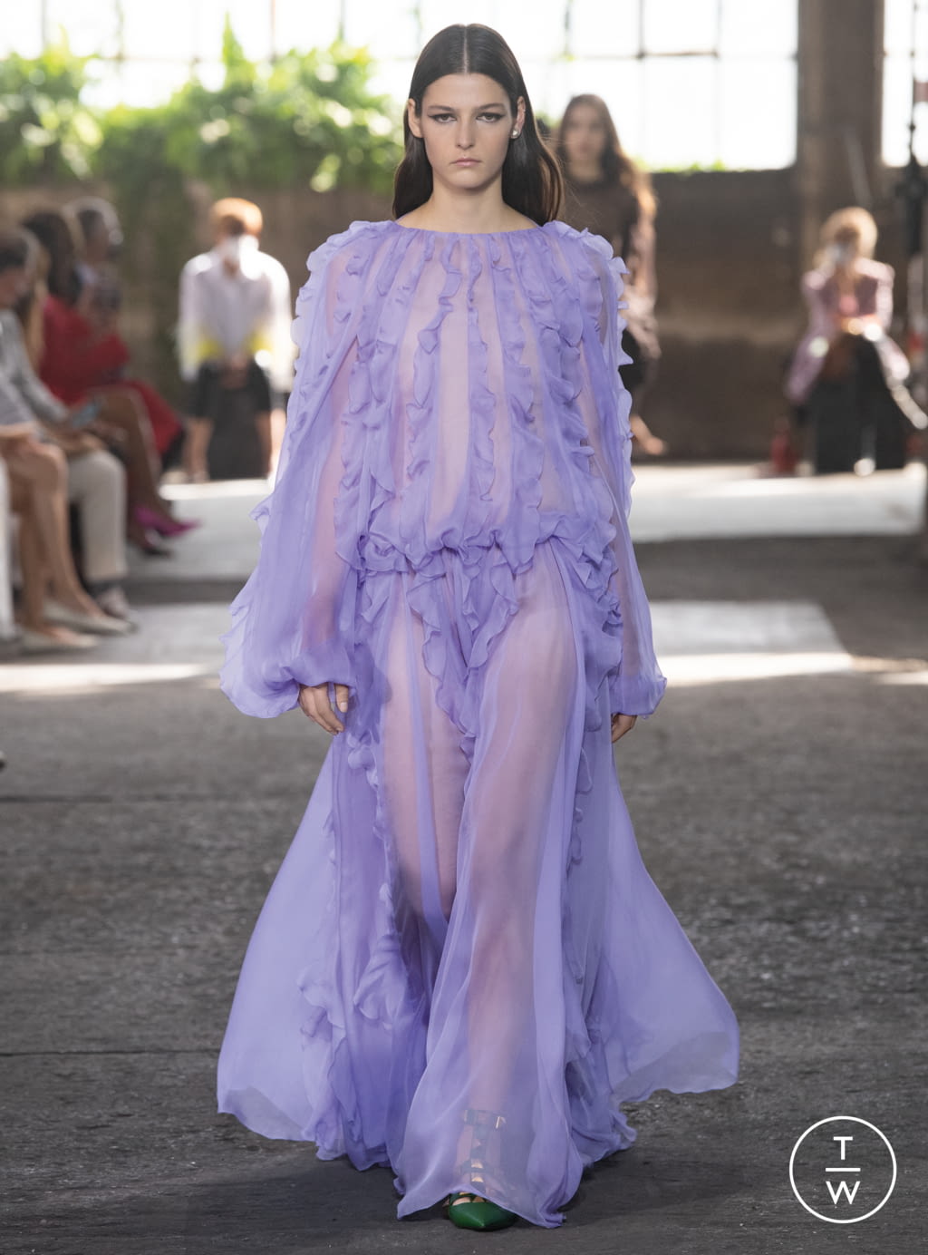 Fashion Week Milan Spring/Summer 2021 look 63 from the Valentino collection womenswear