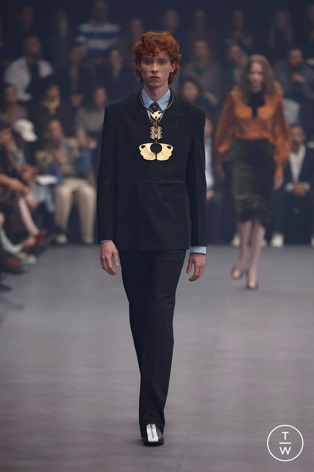 Fashion Week Paris Spring/Summer 2026 look 4 from the Valentino collection womenswear