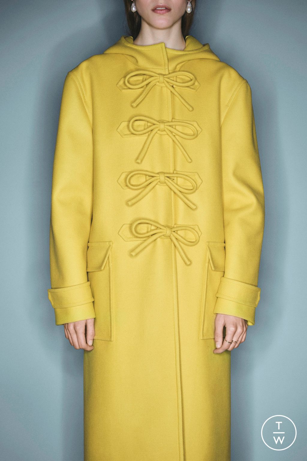 Fashion Week Paris Pre-Fall 2024 look 55 from the Valentino collection 女装