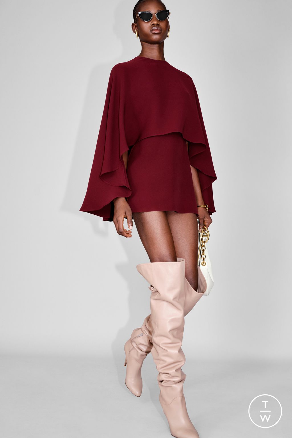 Fashion Week Paris Resort 2024 look 11 from the Valentino collection womenswear
