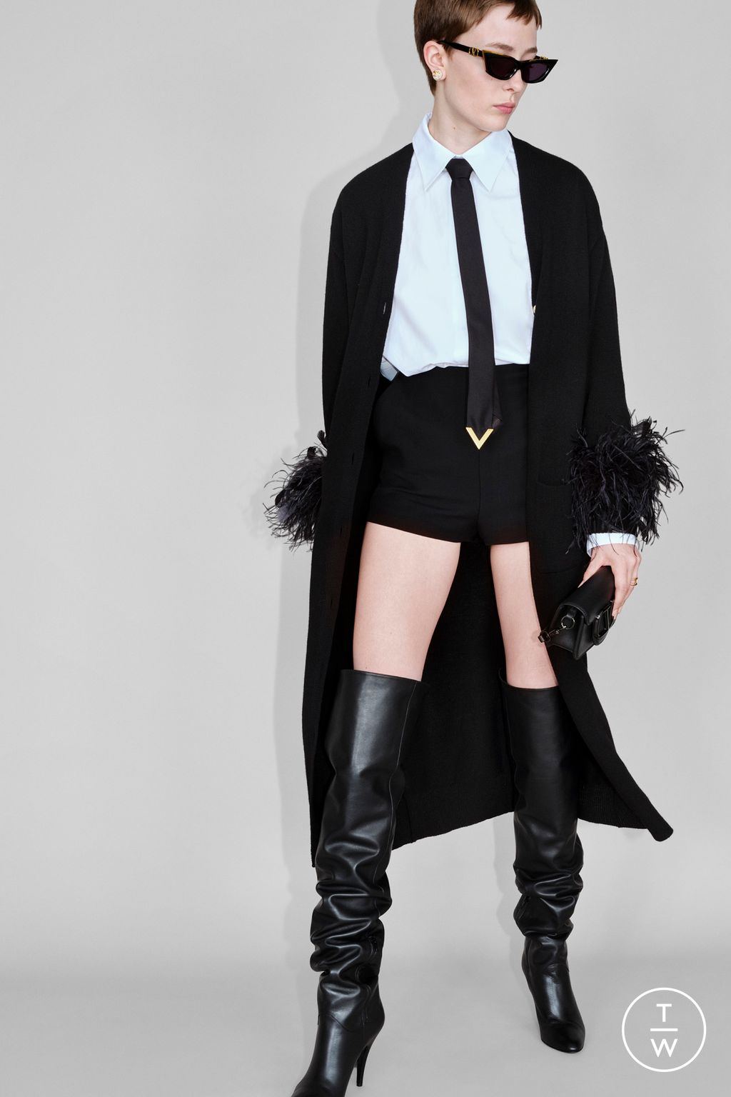 Fashion Week Paris Resort 2024 look 52 from the Valentino collection womenswear