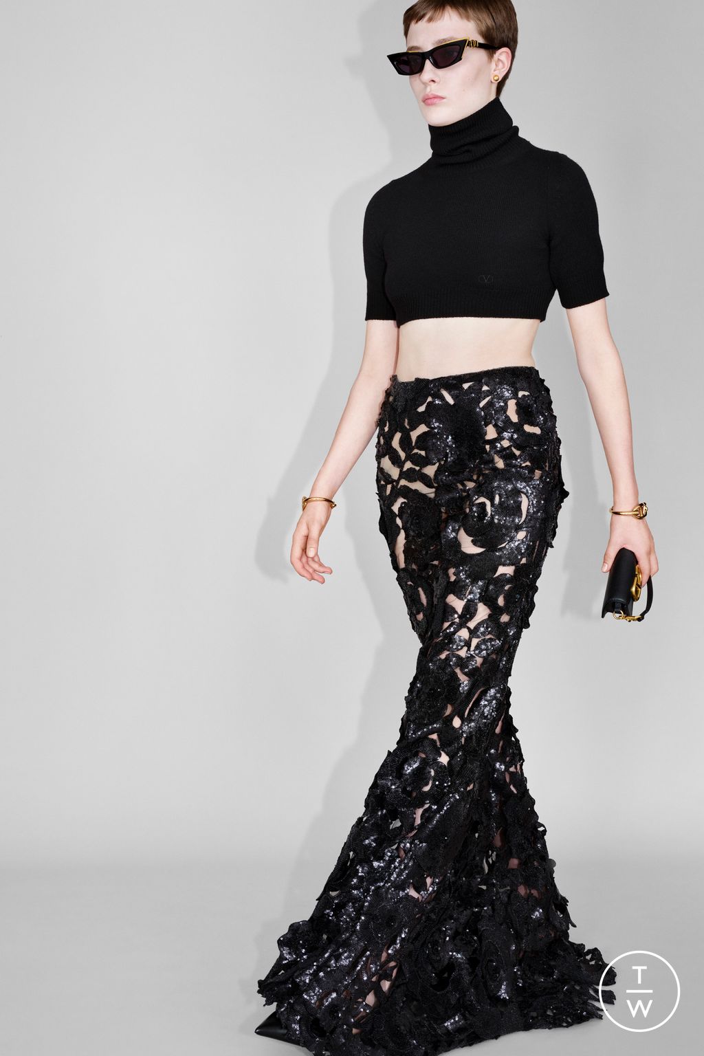 Fashion Week Paris Resort 2024 look 59 from the Valentino collection 女装