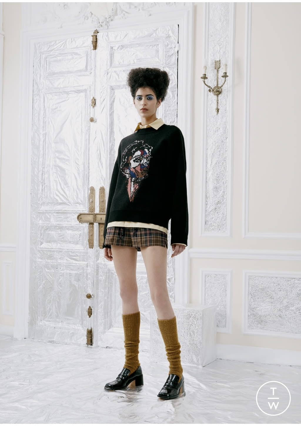 Fashion Week Paris Fall/Winter 2022 look 4 de la collection Valette Studio menswear