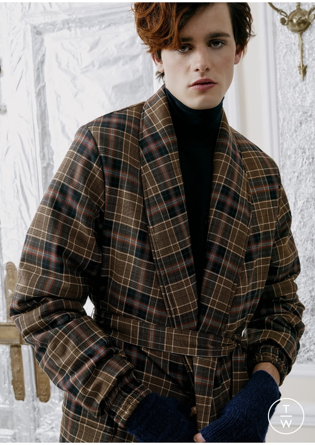Fashion Week Paris Fall/Winter 2022 look 28 from the Valette Studio collection 男装