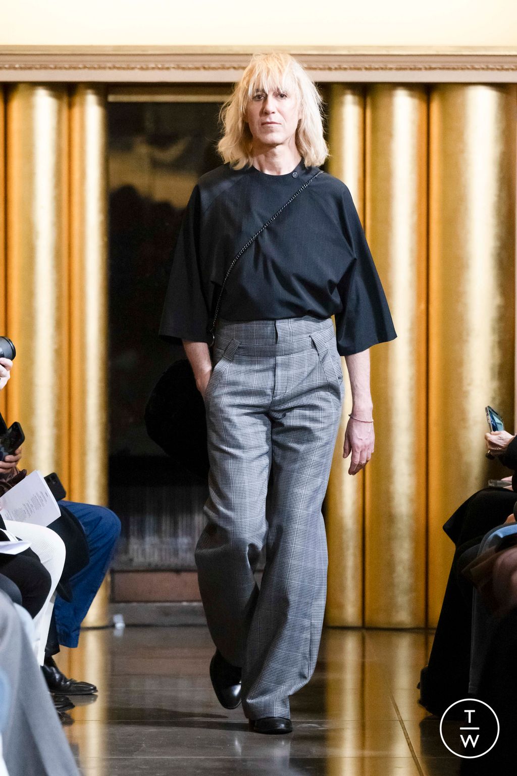Fashion Week Paris Fall/Winter 2024 look 14 de la collection Valette Studio menswear