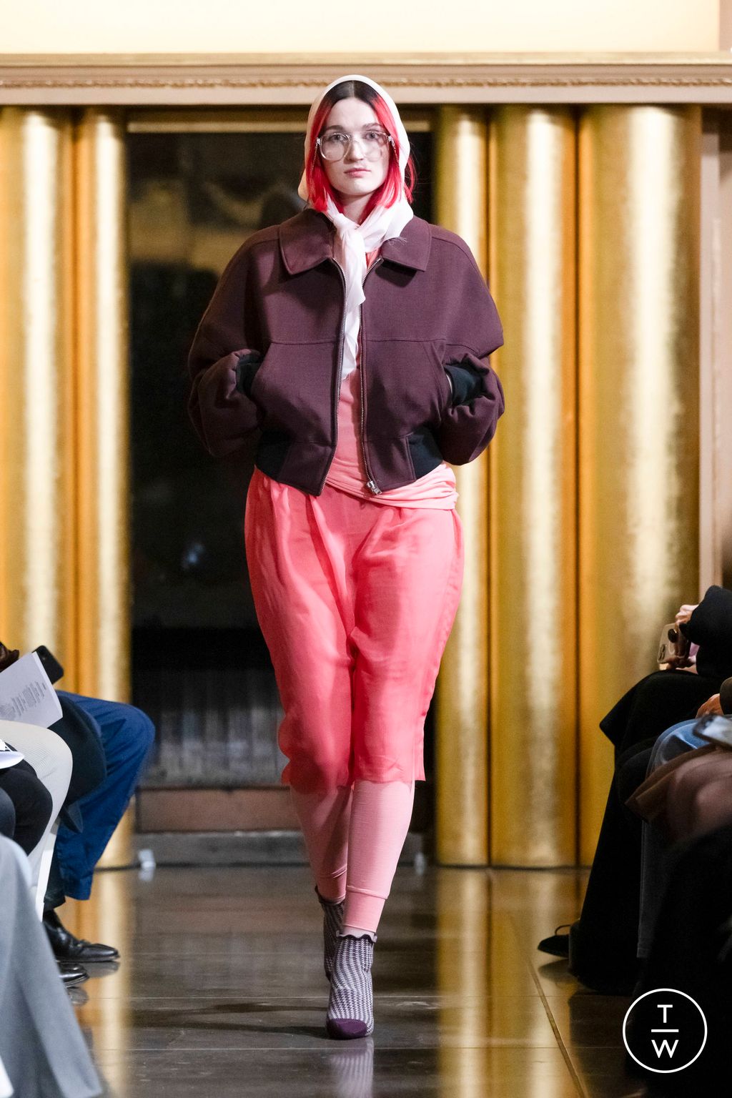 Fashion Week Paris Fall/Winter 2024 look 19 de la collection Valette Studio menswear