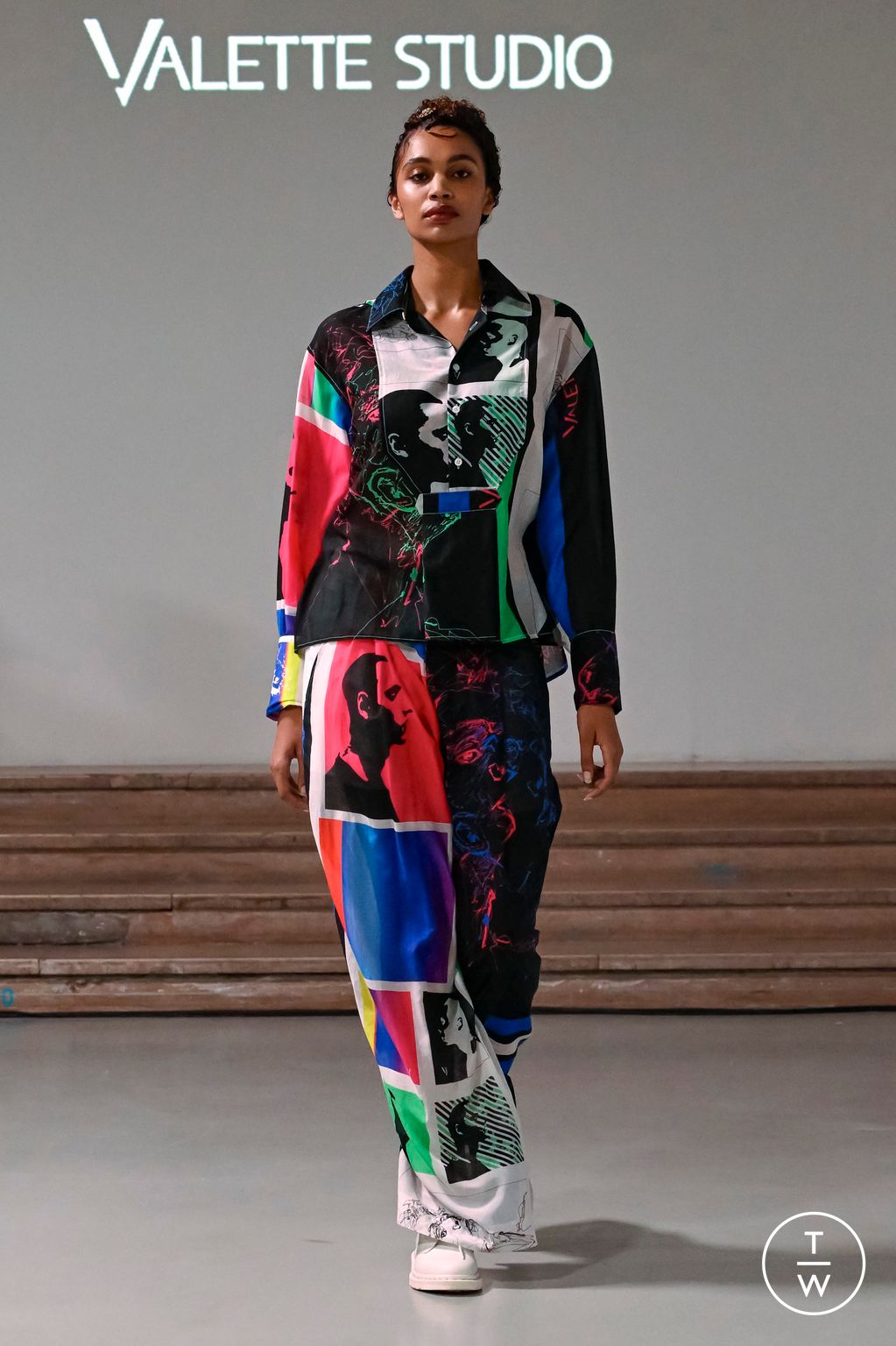 Fashion Week Paris Spring/Summer 2024 look 6 de la collection Valette Studio menswear