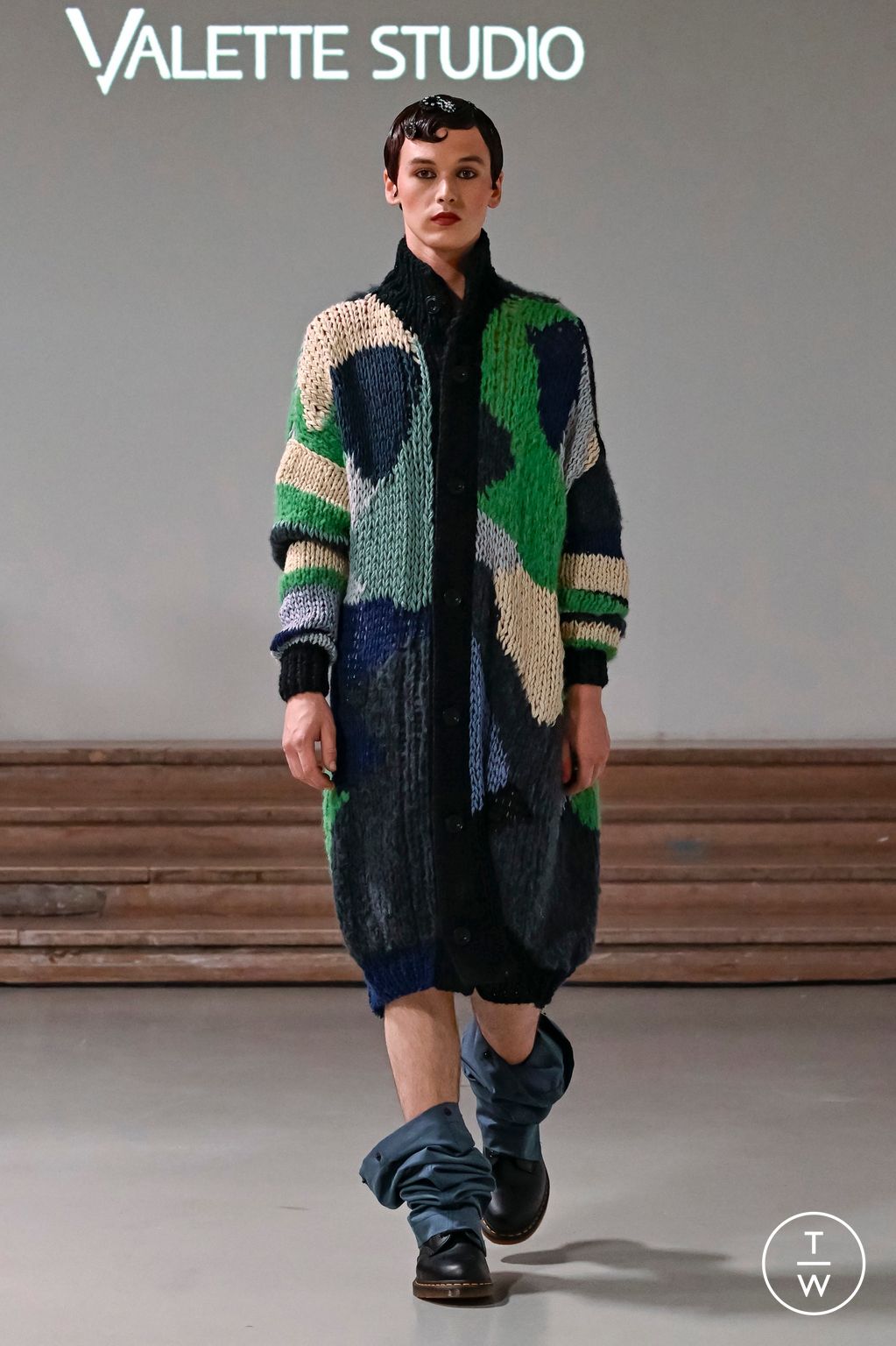 Fashion Week Paris Spring/Summer 2024 look 10 from the Valette Studio collection menswear