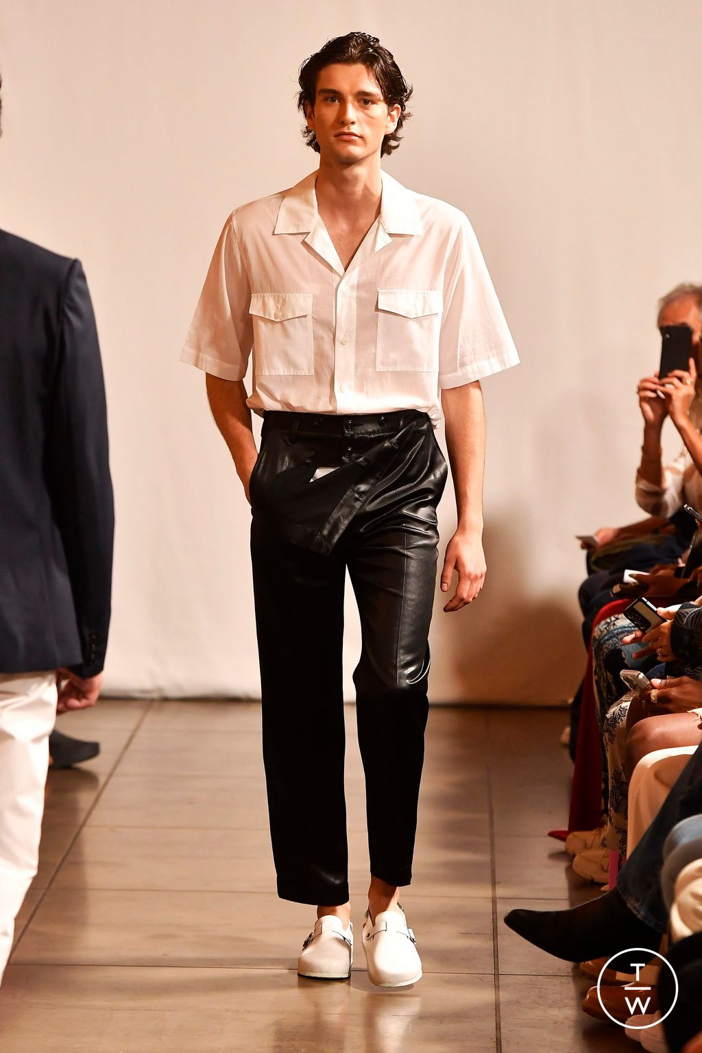 Fashion Week Paris Spring-Summer 2025 look 6 from the Valette Studio collection menswear