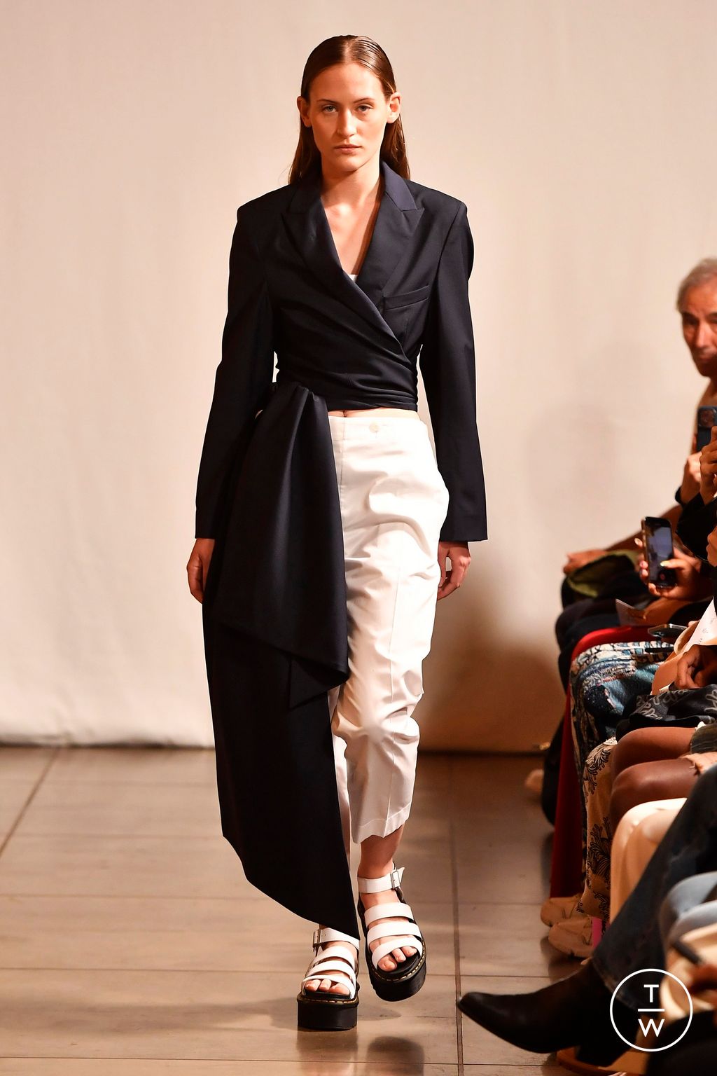 Fashion Week Paris Spring/Summer 2025 look 25 from the Valette Studio collection menswear