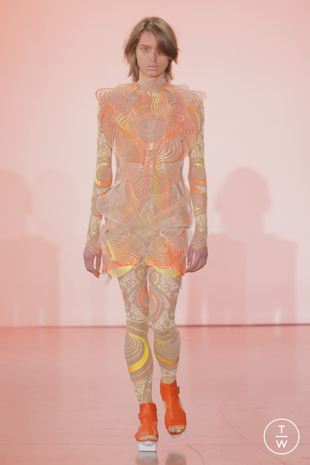 Fashion Week New York Spring/Summer 2022 look 10 from the Threeasfour collection womenswear