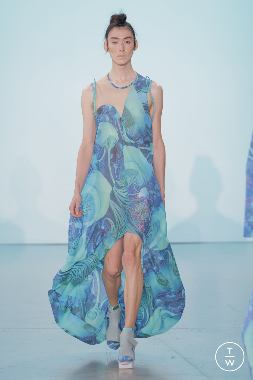 Fashion Week New York Spring/Summer 2022 look 24 from the Threeasfour collection womenswear