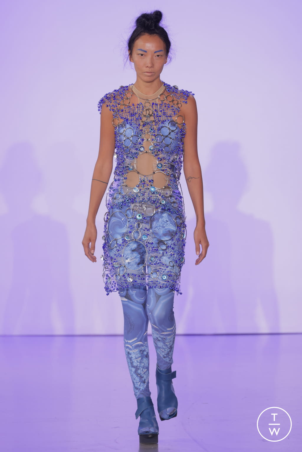 Fashion Week New York Spring/Summer 2022 look 27 from the Threeasfour collection womenswear
