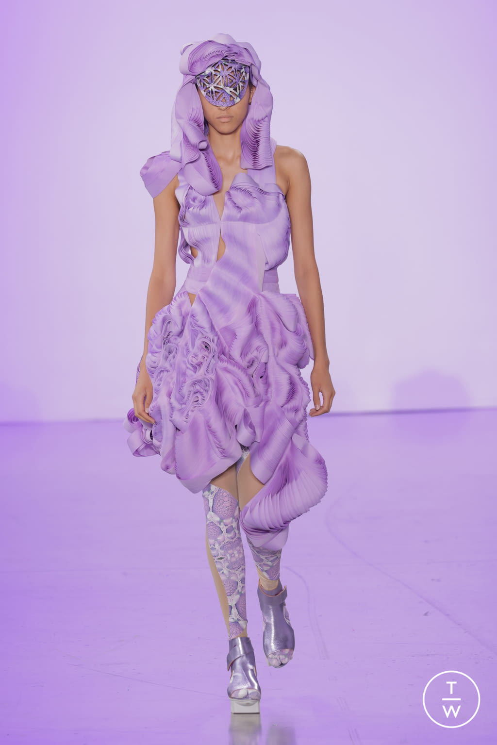 Fashion Week New York Spring/Summer 2022 look 33 from the Threeasfour collection womenswear