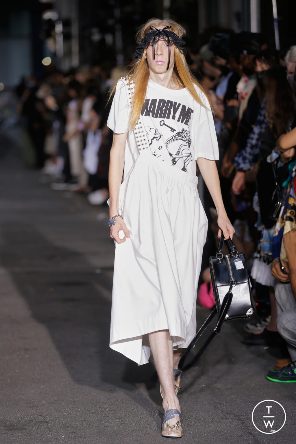 Fashion Week New York Spring/Summer 2022 look 8 from the Vaquera collection 女装