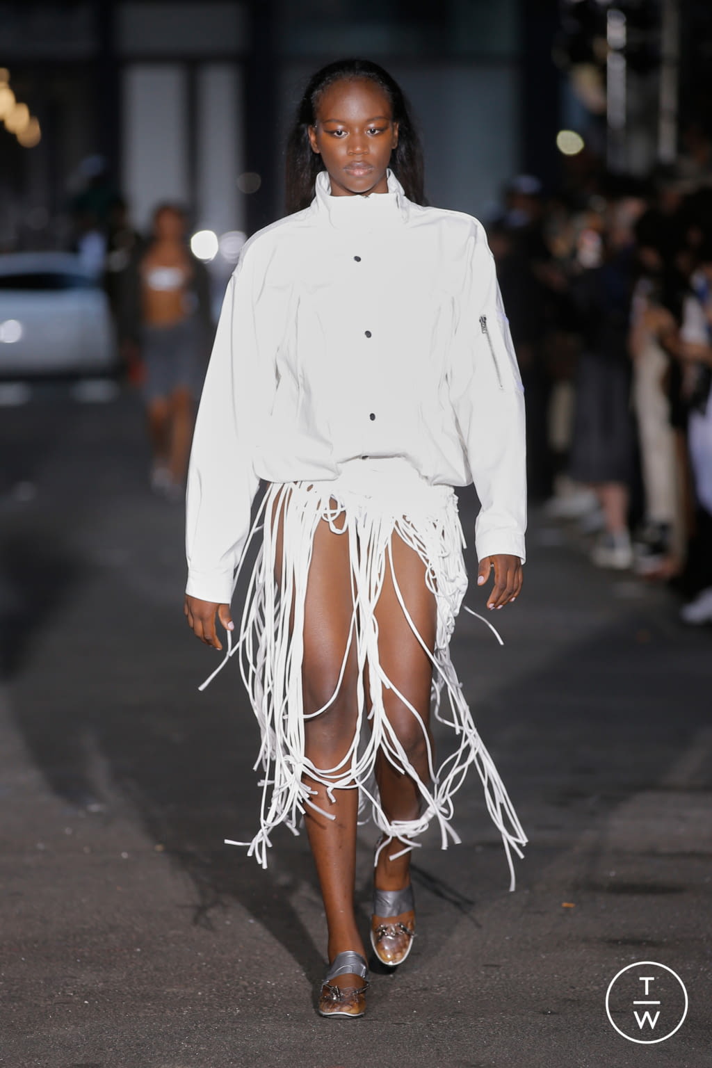 Fashion Week New York Spring/Summer 2022 look 10 from the Vaquera collection womenswear