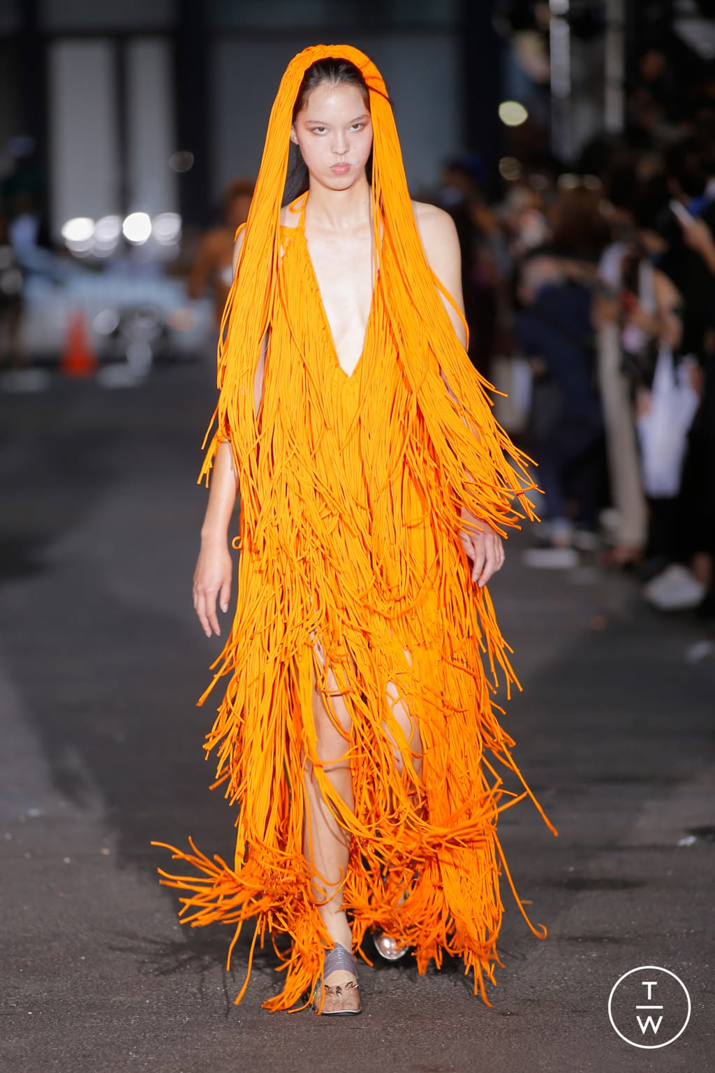 Fashion Week New York Spring/Summer 2022 look 13 from the Vaquera collection 女装
