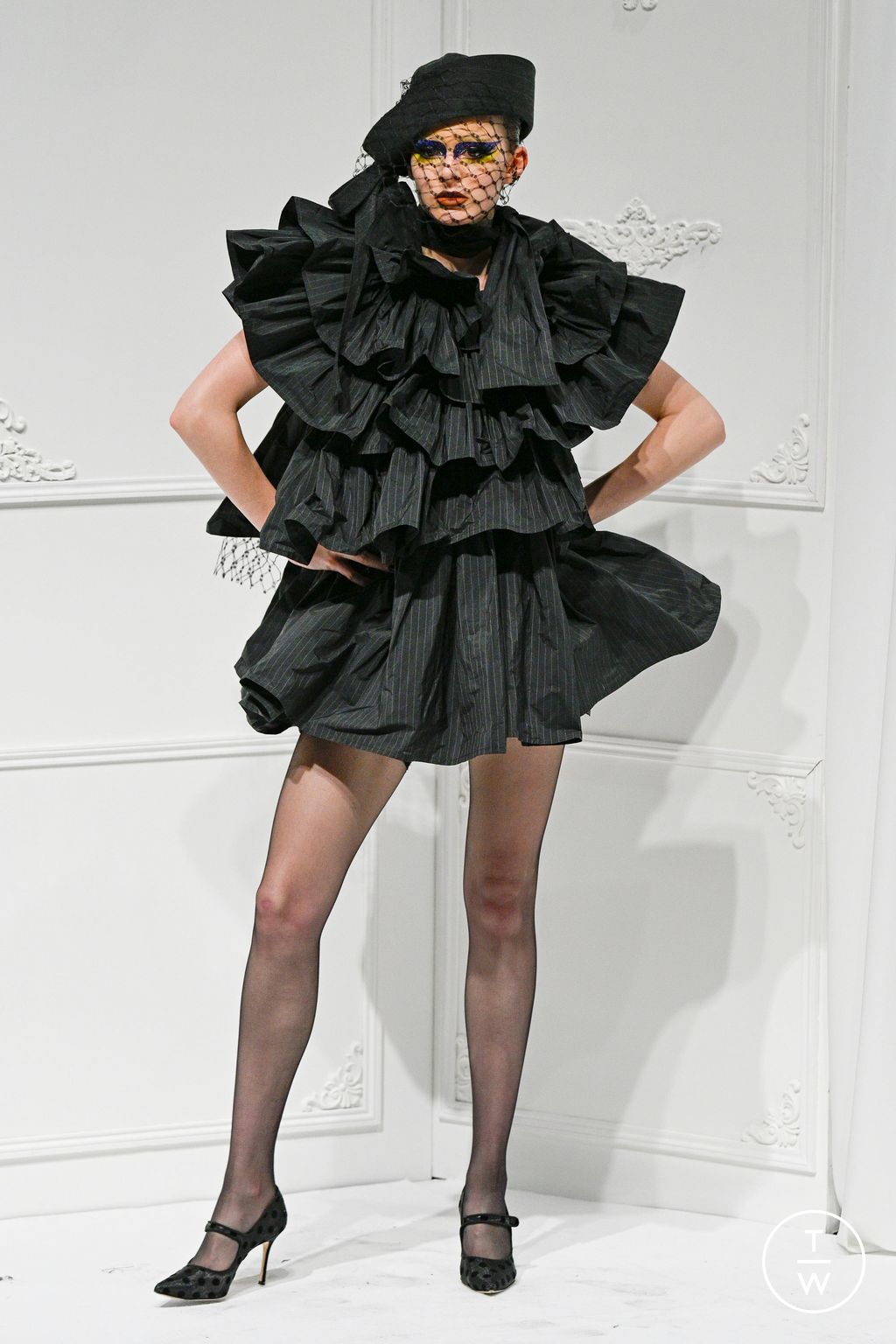 Fashion Week Paris Fall/Winter 2024 look 20 de la collection Vaquera womenswear