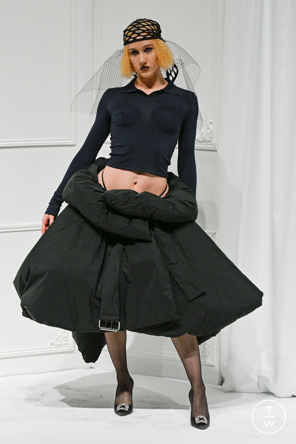 Fashion Week Paris Fall/Winter 2024 look 22 de la collection Vaquera womenswear