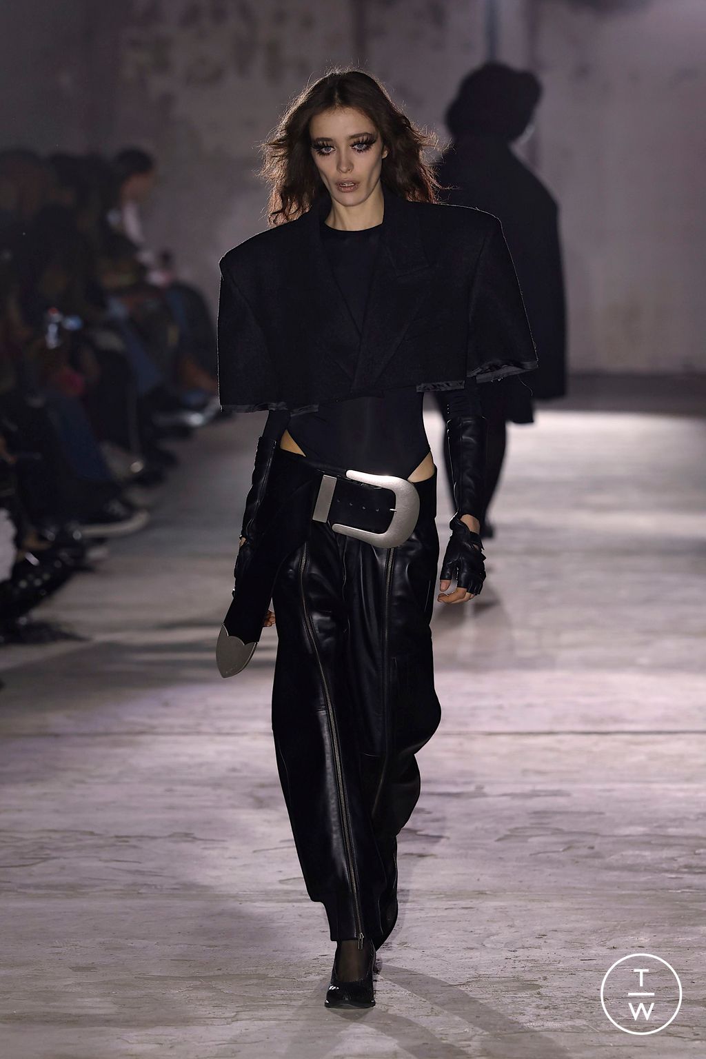 Fashion Week Paris Fall/Winter 2025 look 5 from the Vaquera collection womenswear