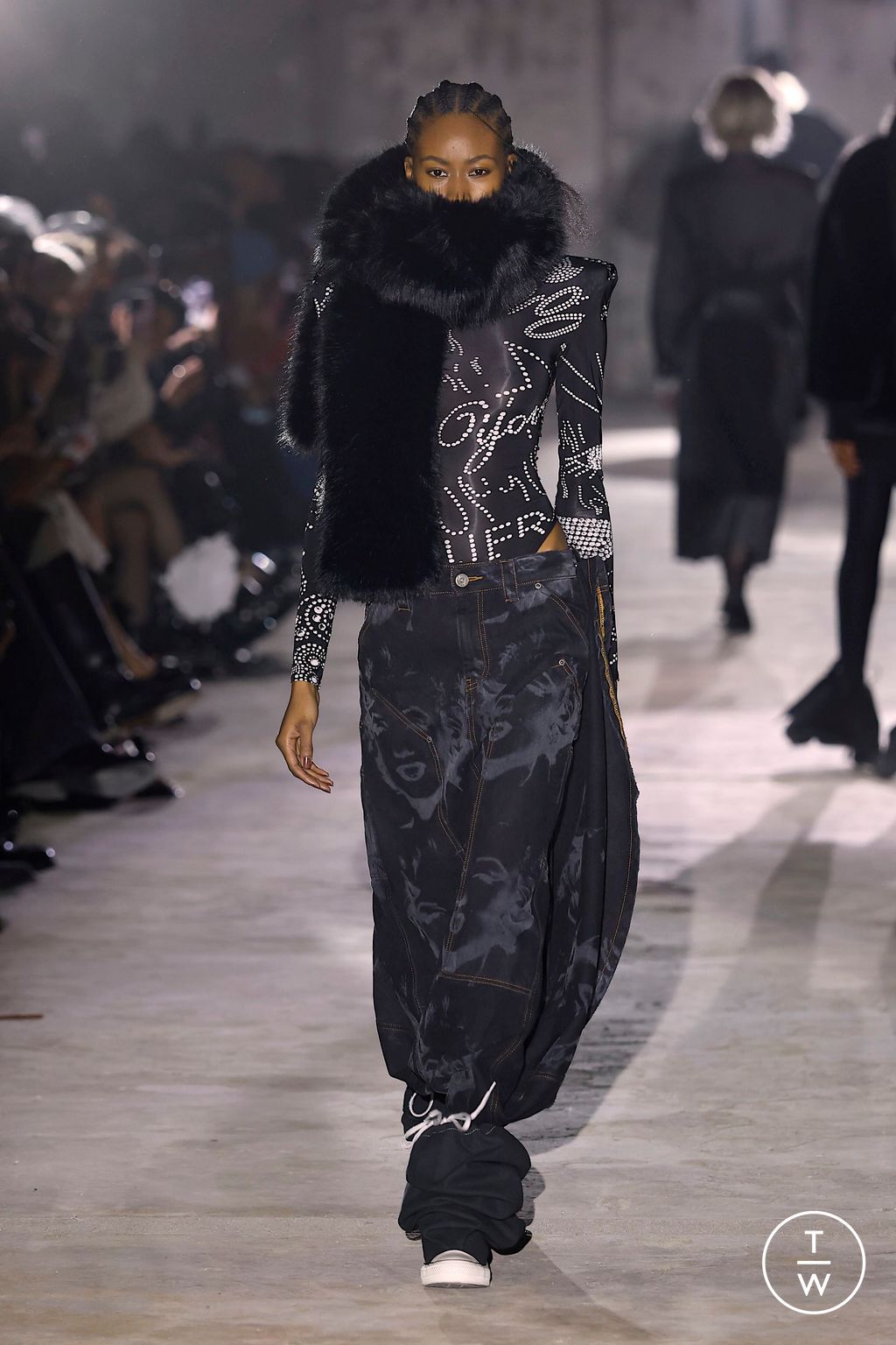 Fashion Week Paris Fall/Winter 2025 look 11 de la collection Vaquera womenswear