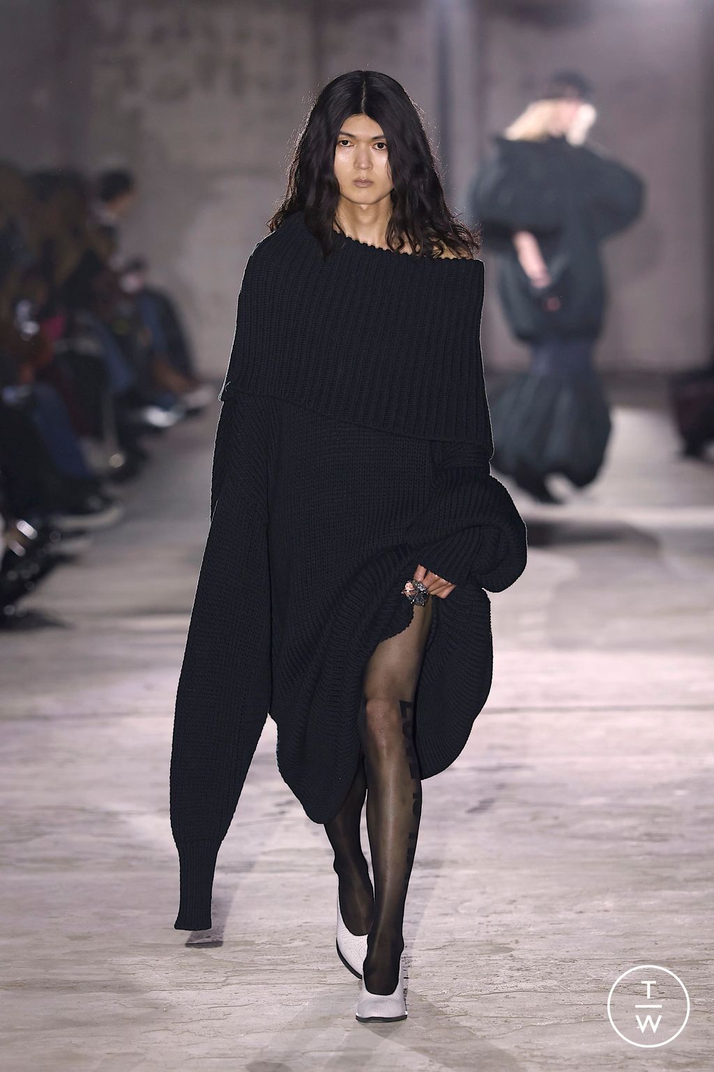 Fashion Week Paris Fall/Winter 2025 look 12 de la collection Vaquera womenswear