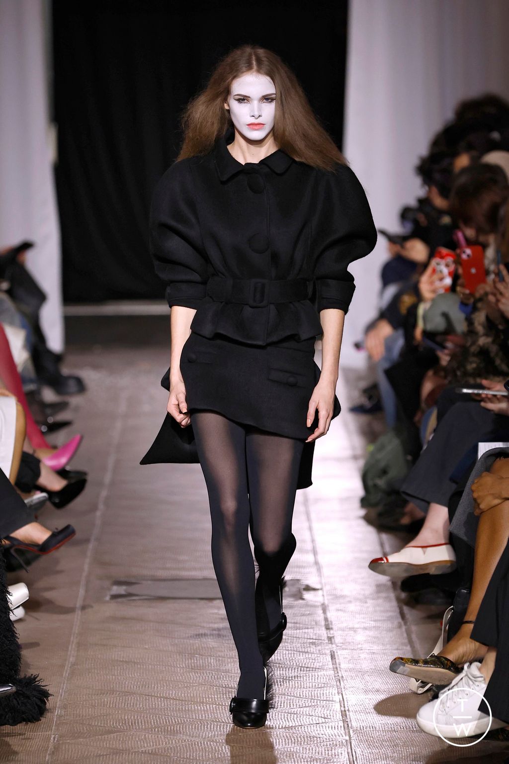 Fashion Week Paris Fall/Winter 2026 look 5 from the Vaquera collection womenswear
