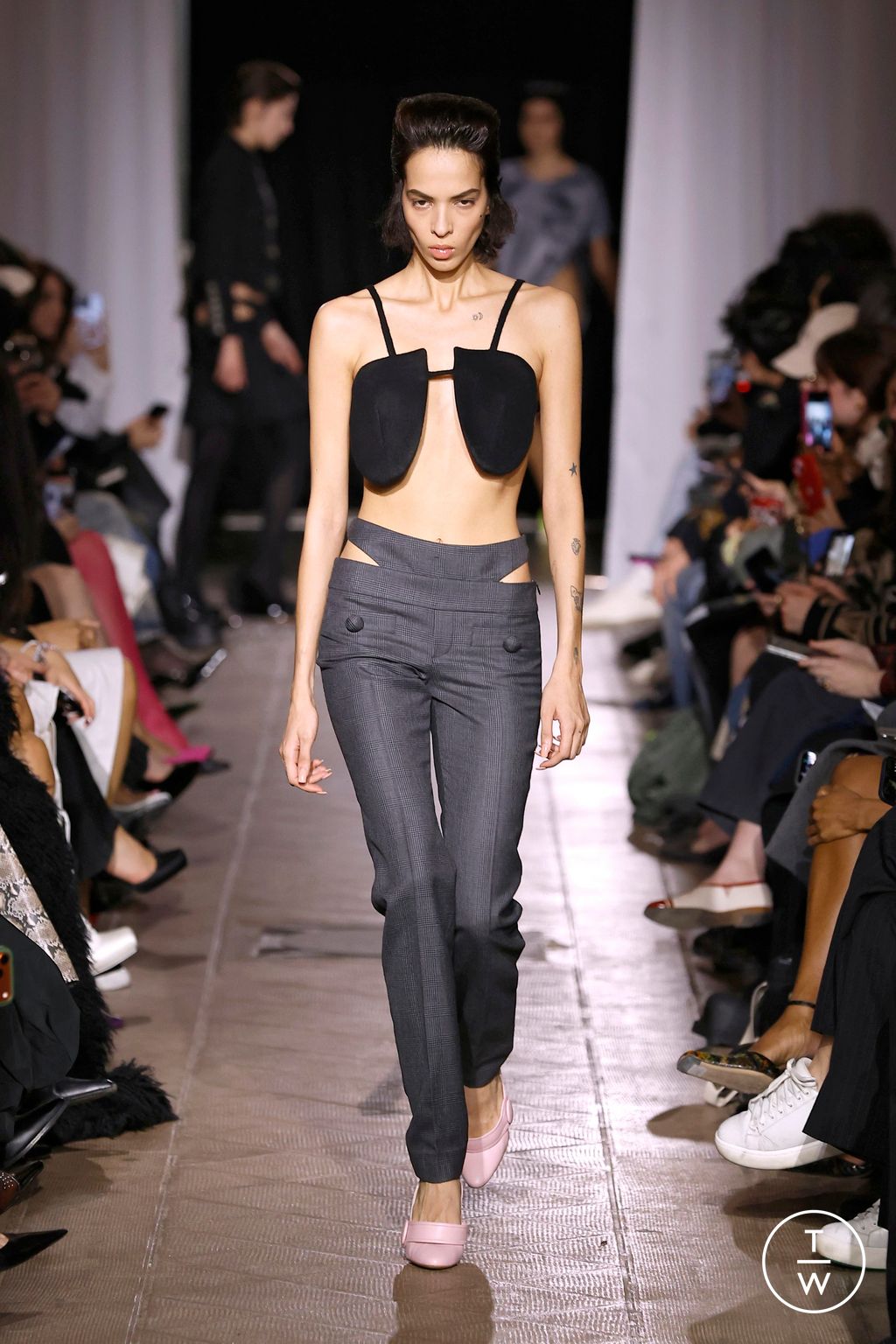 Fashion Week Paris Fall/Winter 2026 look 9 de la collection Vaquera womenswear