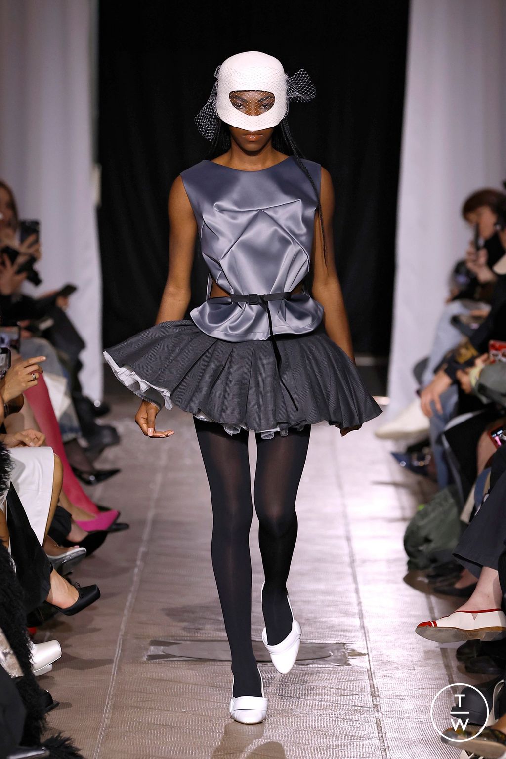 Fashion Week Paris Fall/Winter 2026 look 11 de la collection Vaquera womenswear